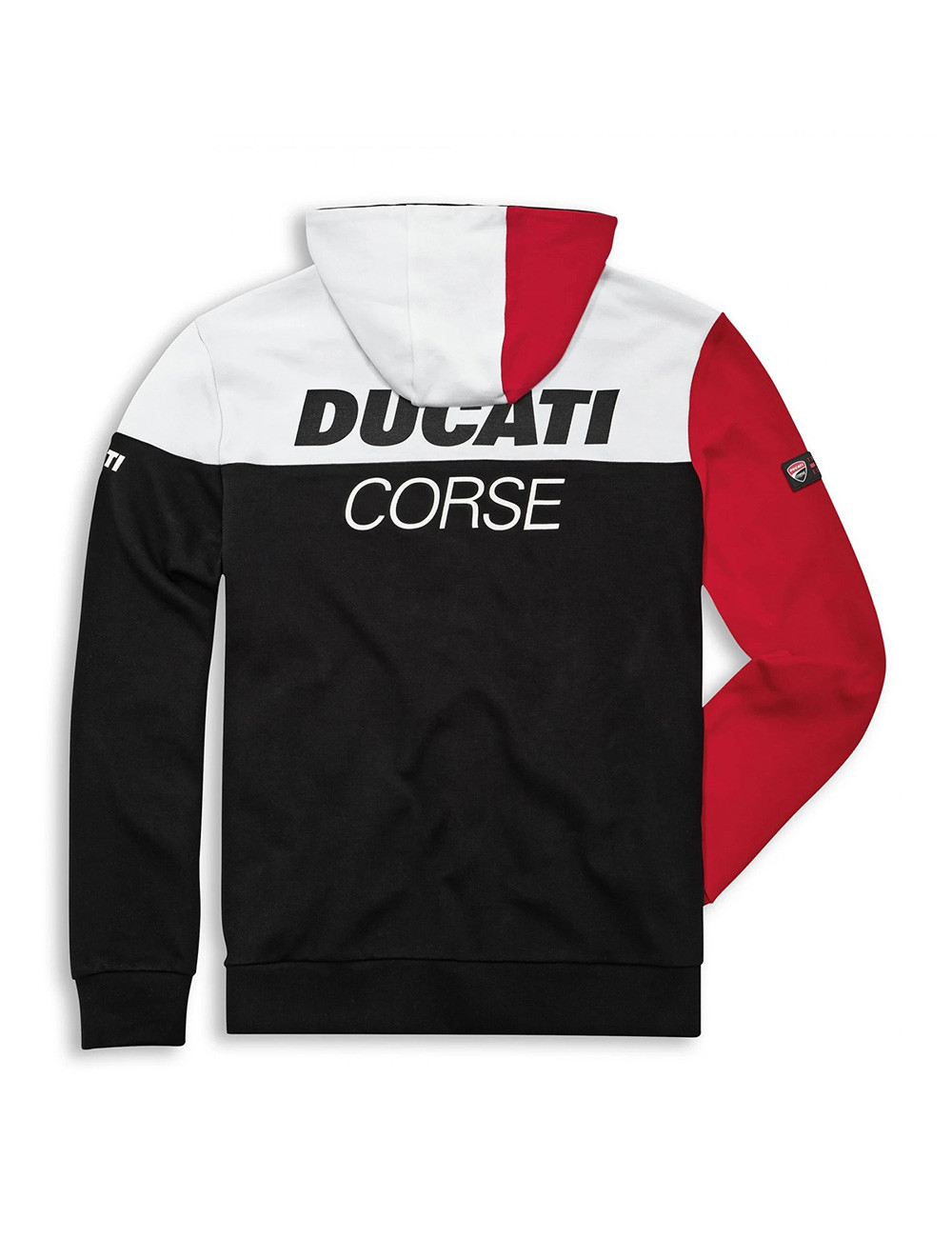 Felpa Ducati Corse Track Colore BIANCO Taglia 2XL